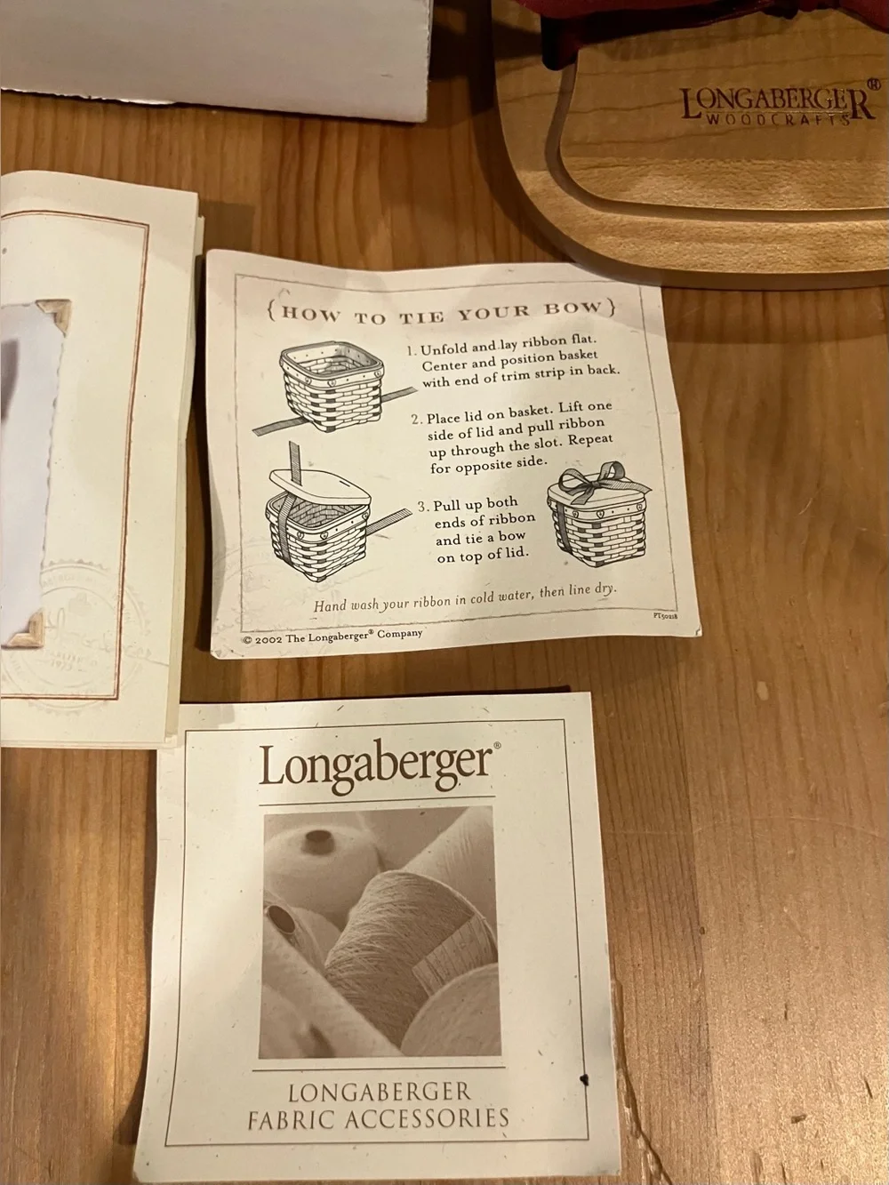 NEW Longaberger Set of 2 Longaberger Small Sweetest Basket & Valentine Scented